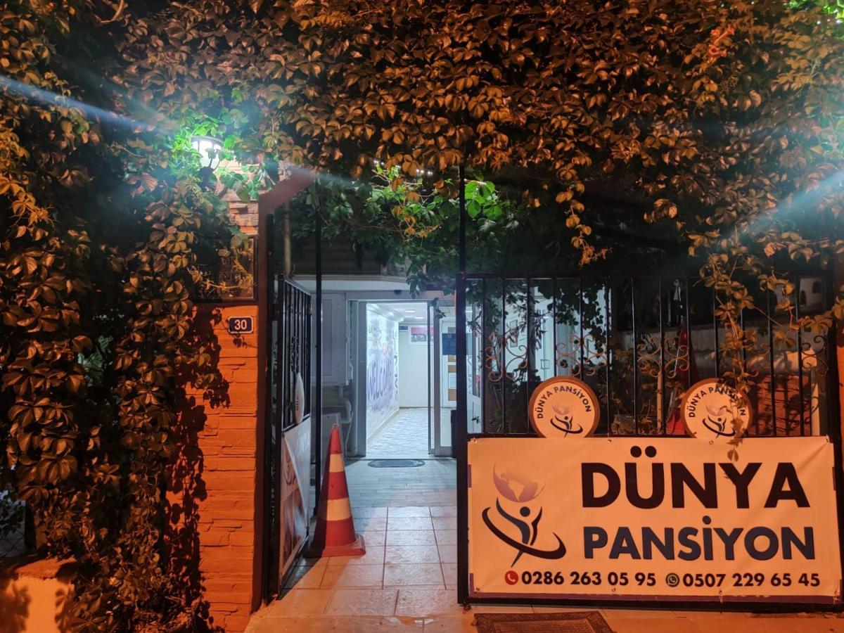 Dunya Pansiyon Aparthotel ชานัคคาเล ภายนอก รูปภาพ