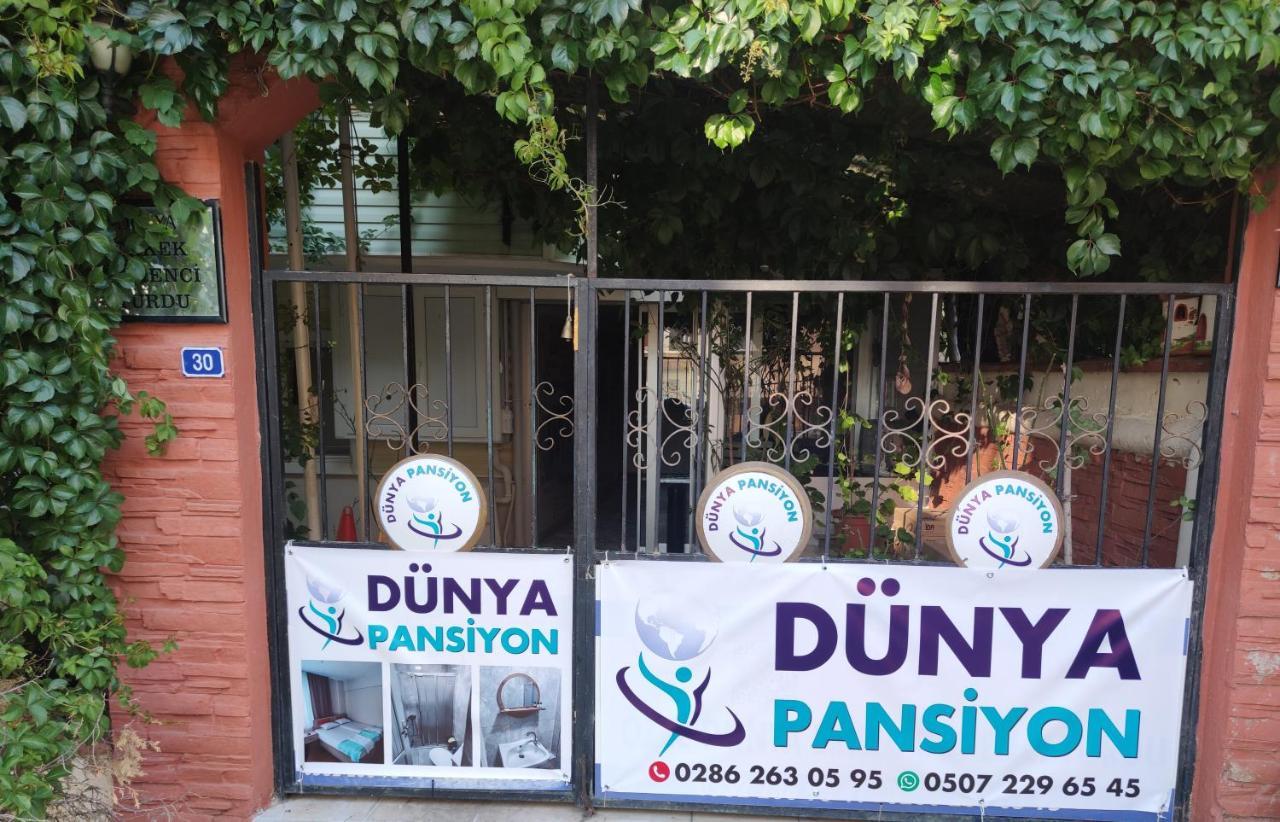 Dunya Pansiyon Aparthotel ชานัคคาเล ภายนอก รูปภาพ